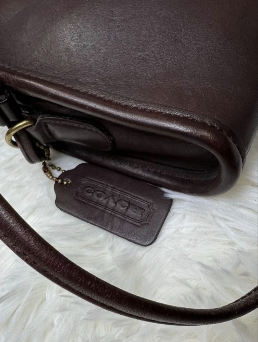 Vintage Coach Abbie Leather Crossbody Bag - Picture 7 of 13